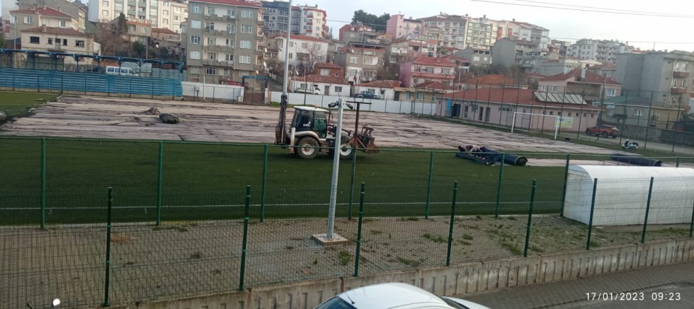 Mehmetçik Stadı’nda Yenileme Çalışmaları Başladı