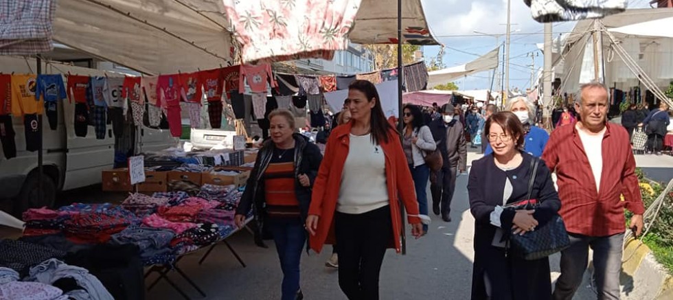 Memleket Partisi’nden Pazar Ziyareti