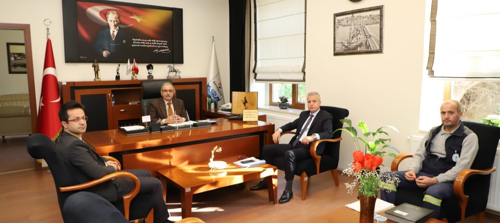 Merduman’dan Başkan Özacar’a Ziyaret