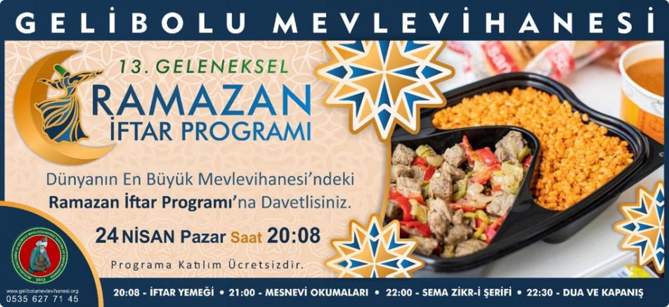 Mevlevihanede Ramazan Töreni Düzenlenecek