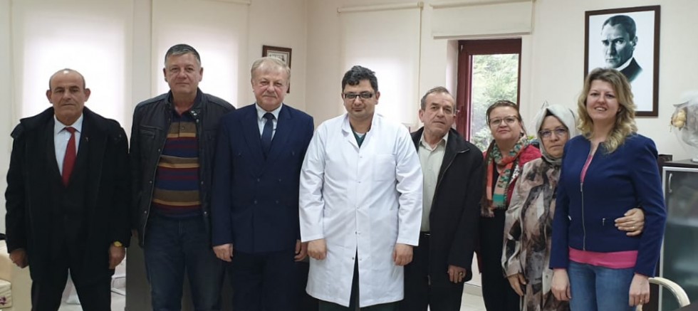 MHP’den Başhekime Ziyaret