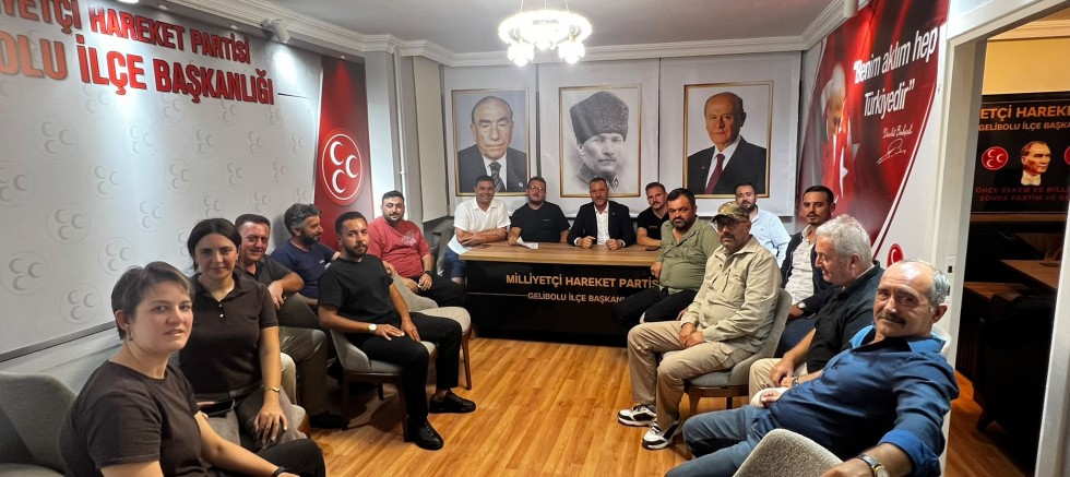 MHP Gelibolu Teşkilatı İl Kongresi Öncesi Toplandı