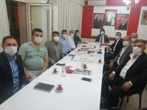 MHP İlçe Başkanları Toplantısı Yapıldı