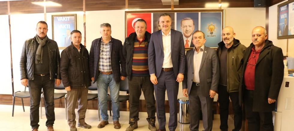 MHP İlçe Başkanlığından Sürücü’ye Ziyaret