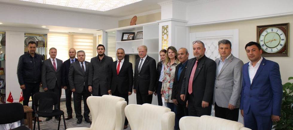 MHP İLÇE TEŞKİLATINDAN KAYMAKAM KILINÇKAYA’YA ZİYARET