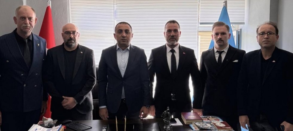 MHP İlçe Teşkilatından Ülkü Ocakları İl Başkanına Ziyaret
