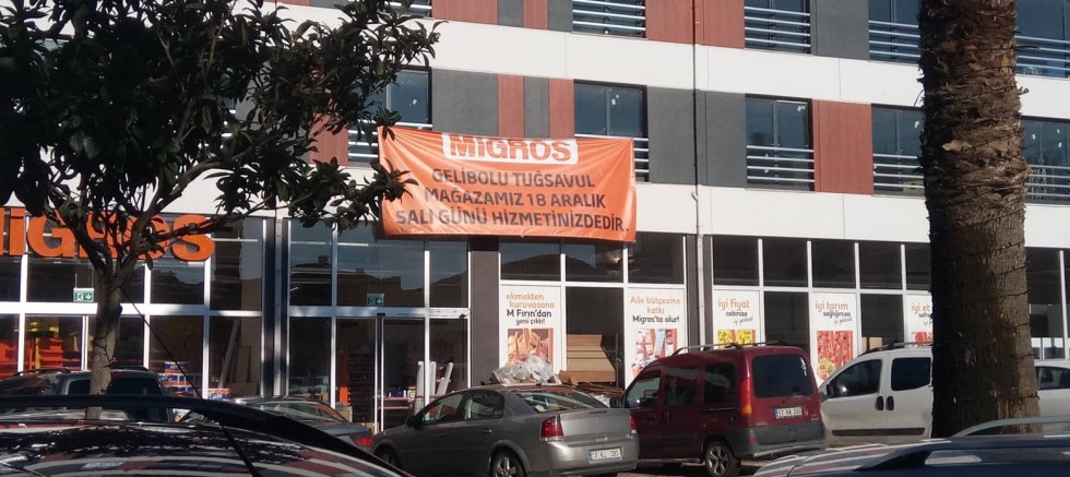 MiGROS iSKELE ŞUBESi AÇILIYOR
