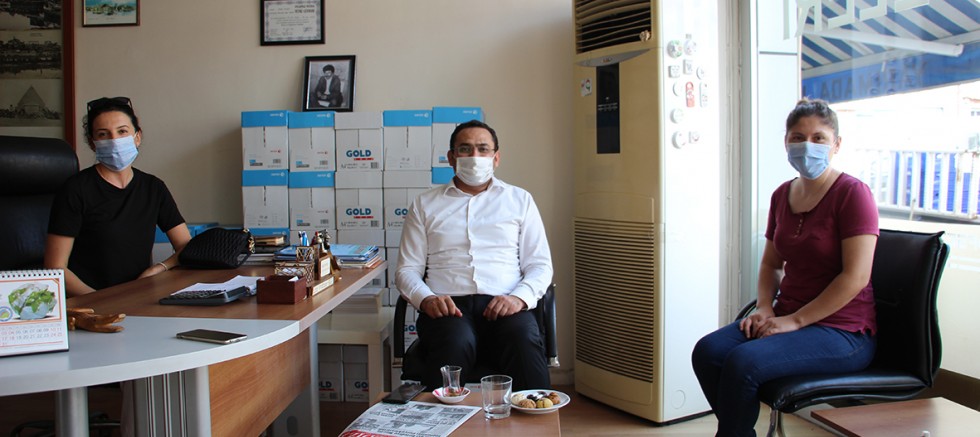 Müftü Turgut, Gazetemizi Ziyaret Etti