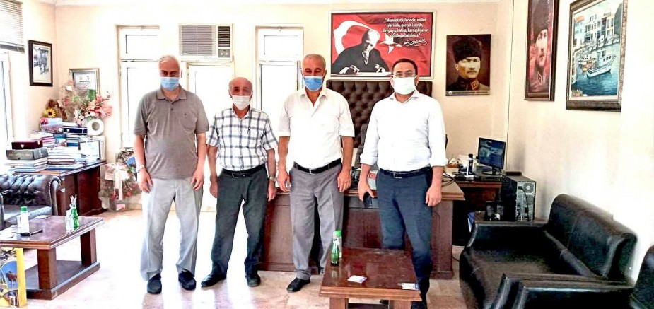 Müftü Turgut’tan Başkan Kopça’ya Ziyaret