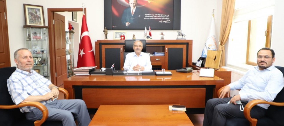 Müftü Turgut’tan Başkan Özacar’a Ziyaret