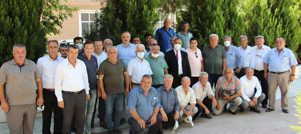 Muhtarlar Derneği’nden Kaymakam Kılınçkaya’ya Veda Yemeği