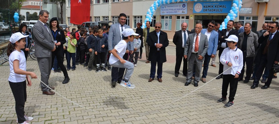 Namık Kemal Okulunda Çocuk Oyunları Şenliği Düzenlendi