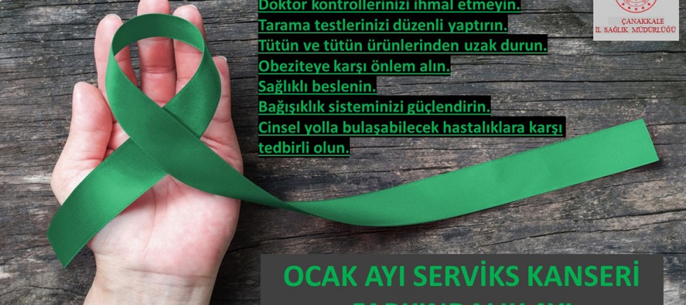 Ocak Ayı Serviks Kanseri Farkındalık Ayı