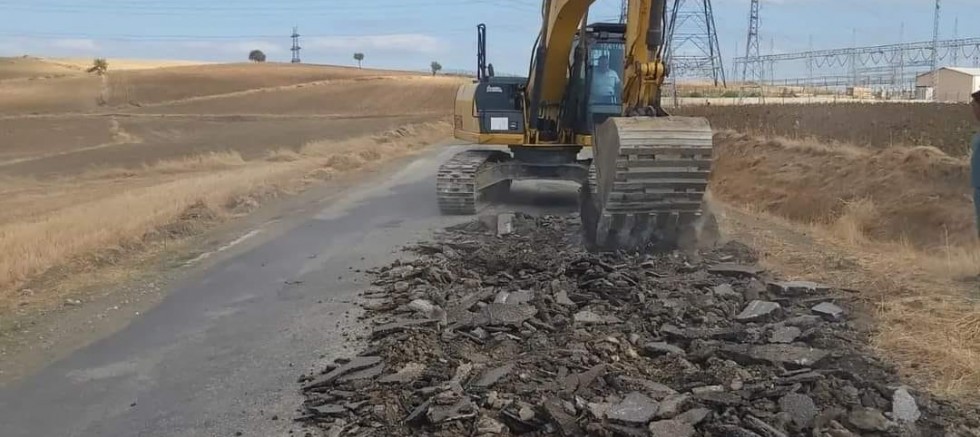 Ocaklı Yolunda Çalışma Başladı