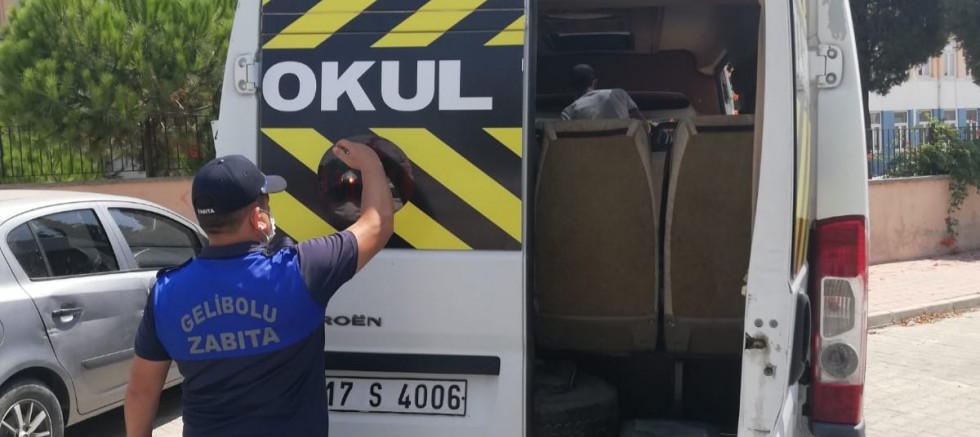 Öğrenci Servis Araçları Denetlendi