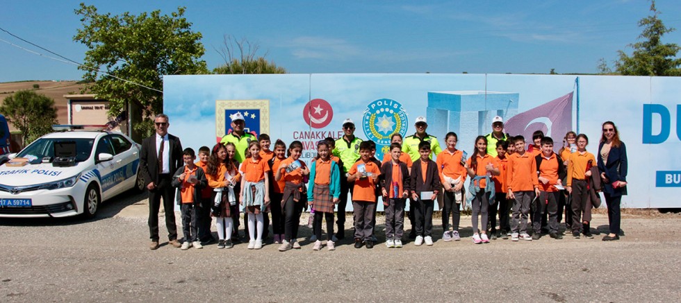 Öğrenciler, Trafik Kuralları Konusunda Bilgilendirildi