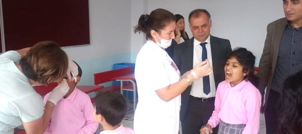 Öğrencilere Diş Bakımı Etkinliği