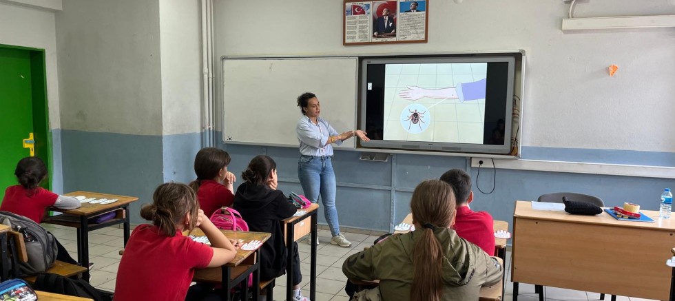 Öğrencilere KKKA Eğitimi Verildi