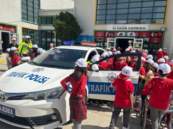 Öğrencilere Trafik Bilinci Aşılandı