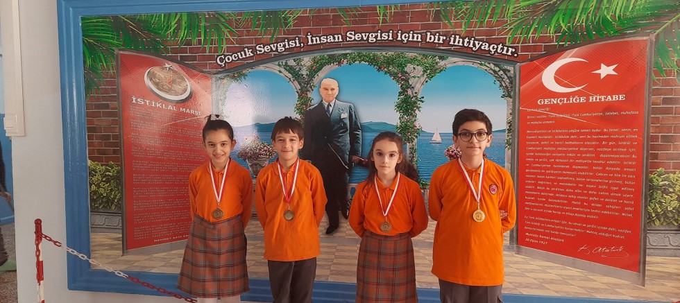 Öğrencilerimizden Zeka Oyunları Başarısı