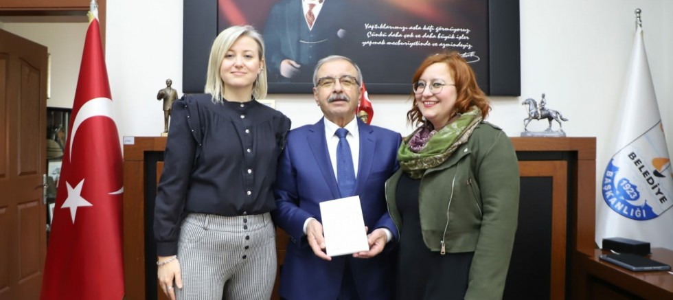 Öğretmenlerden Başkan Özacar’a Ziyaret