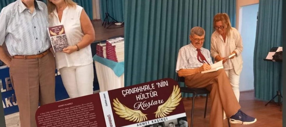 Okandan, ‘Çanakkale’nin Kültür Kuşları’ Kitabında Yer Aldı