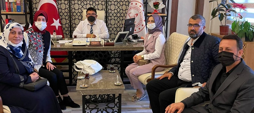 Okul Aile Birliğinden Karaca’ya Ziyaret