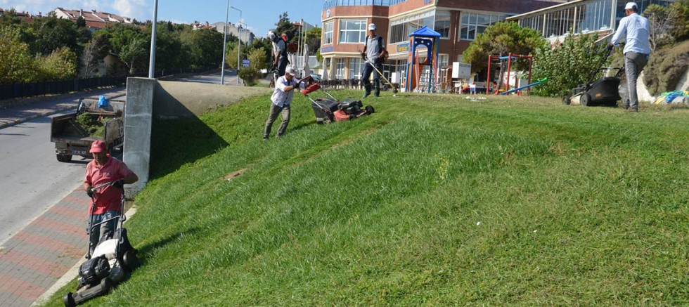 Okul Bahçeleri Temizlendi