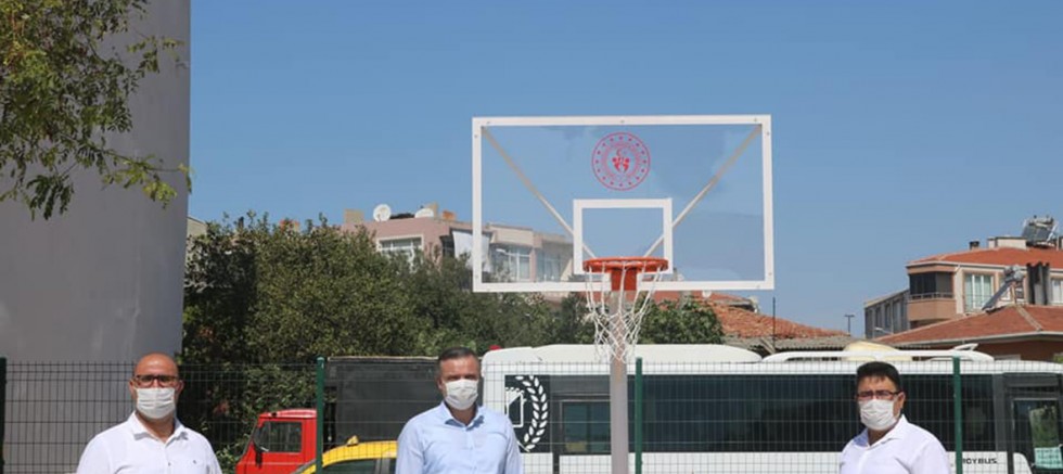 “Okullarımıza Modern Basketbol Sahaları Kazandırıyoruz”