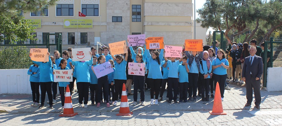‘Öncelik Hayatın, Öncelik Yayanın’ Uygulaması Yapıldı