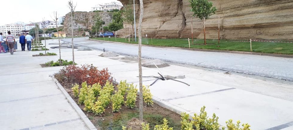 Orduevi sahilyolu  projesi peyzaj çalışmaları