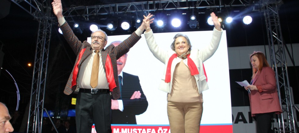 Özacar’a Camiikebir Mahallesi’nde Sevgi Seli