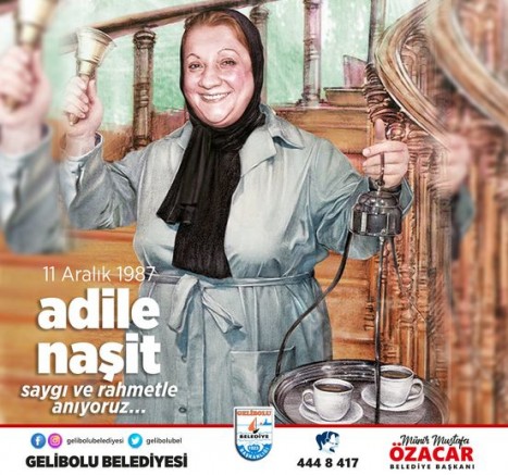Özacar’dan Adile Naşit’i Anma Mesajı