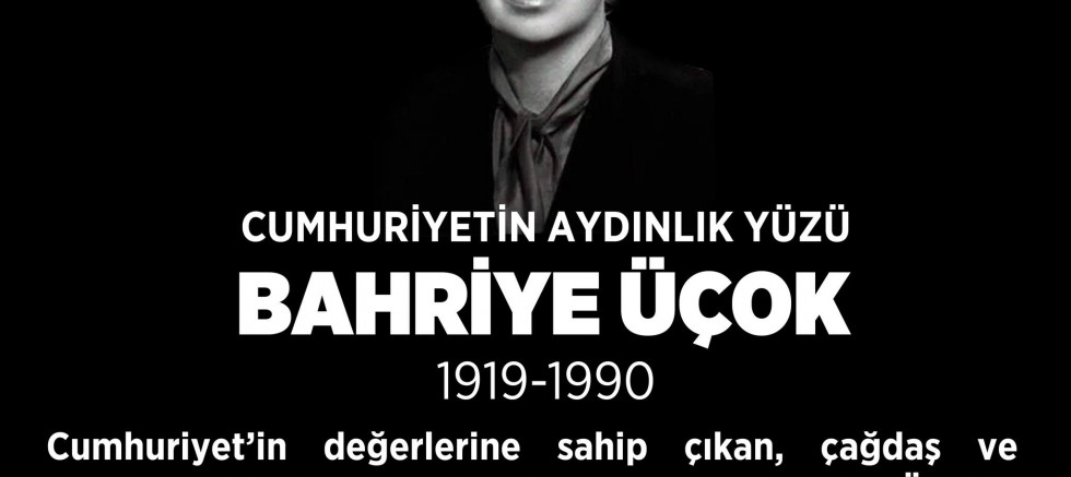 Özacar’dan Bahriye Üçok’u Anma Mesajı