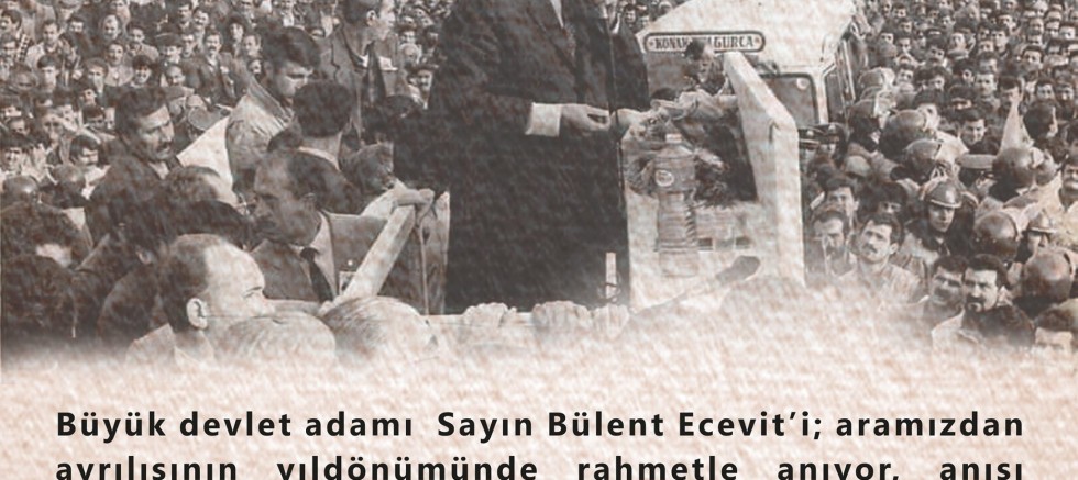 Özacar’dan Ecevit’i Anma Mesajı