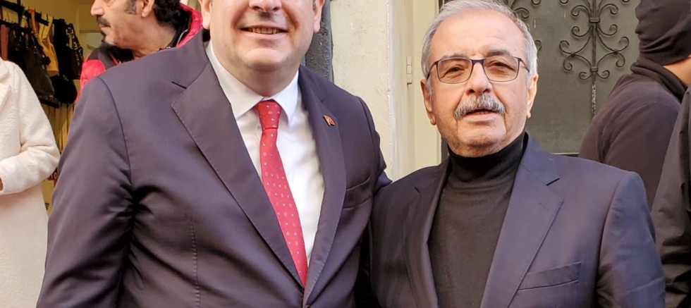 Özacar’dan Erkek’e Destek