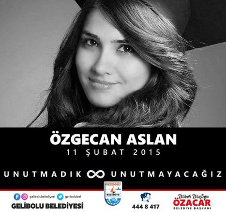 Özacar’dan Özgecan Aslan’ı Anma Mesajı
