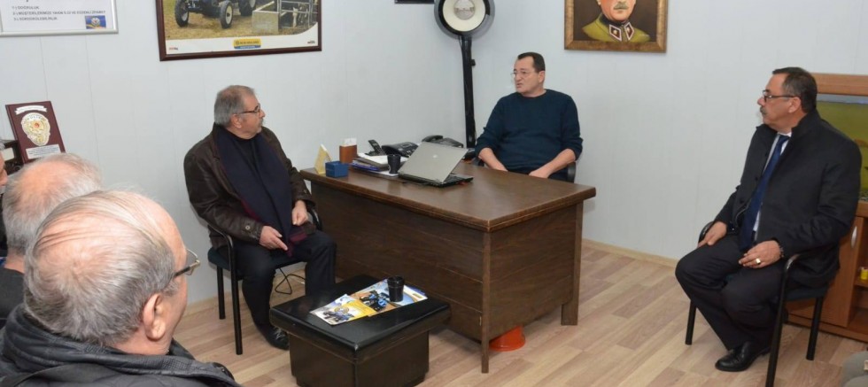 ÖZACAR’DAN SANAYİ  SİTESİ BAŞKANI  ALTUNAY’A ZİYARET