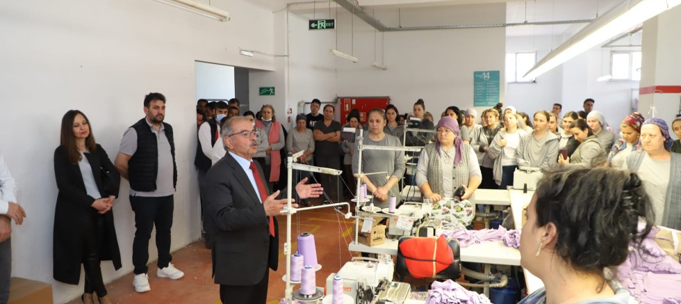 Özacar’dan Tekstil Atölyelerine Ziyaret