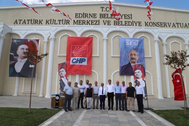 Özacar, Edirne’deki CHP Grup Toplantısına Katıldı