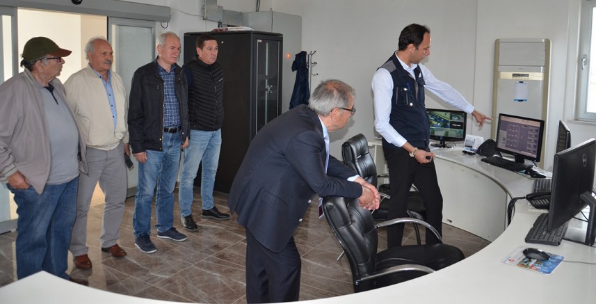 Özacar, Gökbüet Barajında İncelemede