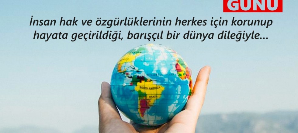 Özacar’ın Dünya İnsan Hakları Günü Mesajı