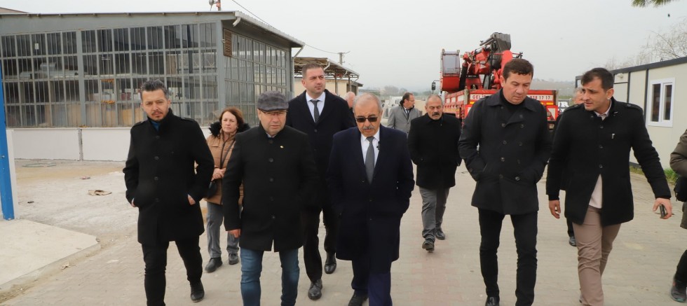 Özacar, Sanayi Sitesi Ziyaretine Devam Etti