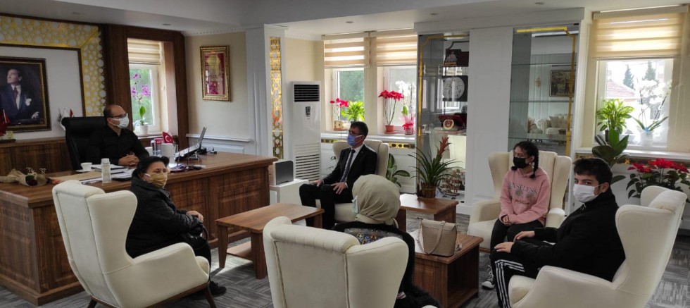 Özel Eğitim ve Rehabilitasyon Merkezinden Kaymakam Abacı’ya Ziyaret