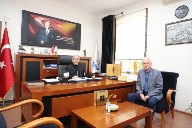 Parlak’tan Özacar’a Ziyaret