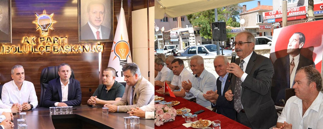 Partiler Bayramlaşma Töreni Düzenlendi