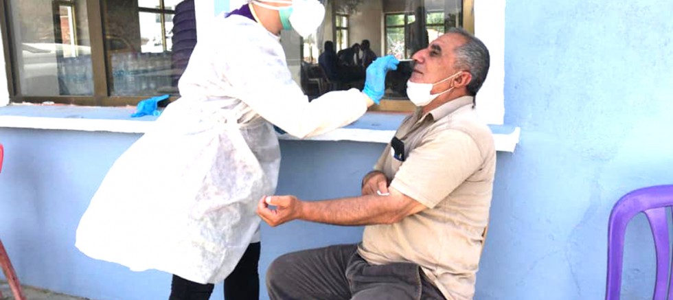 PCR Testleri Yapılıyor