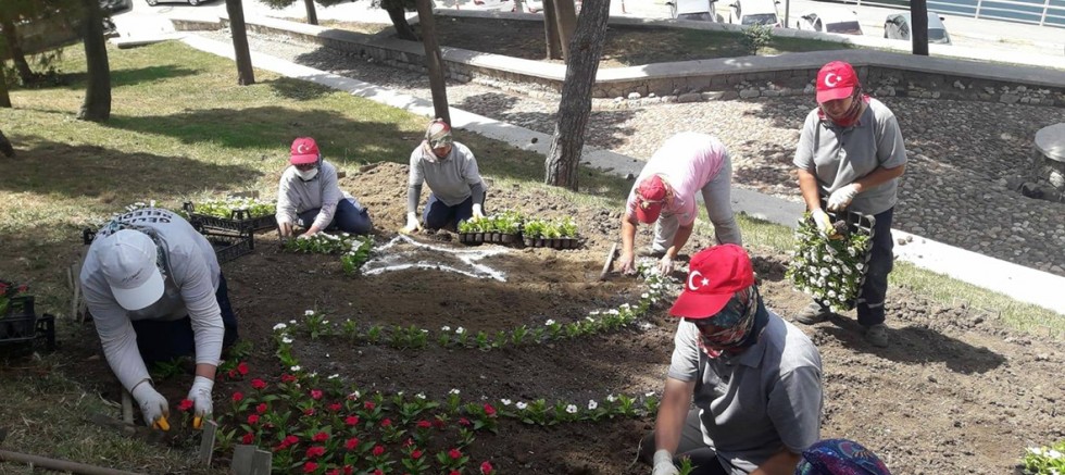 Peyzaj Çalışmaları Devam Ediyor