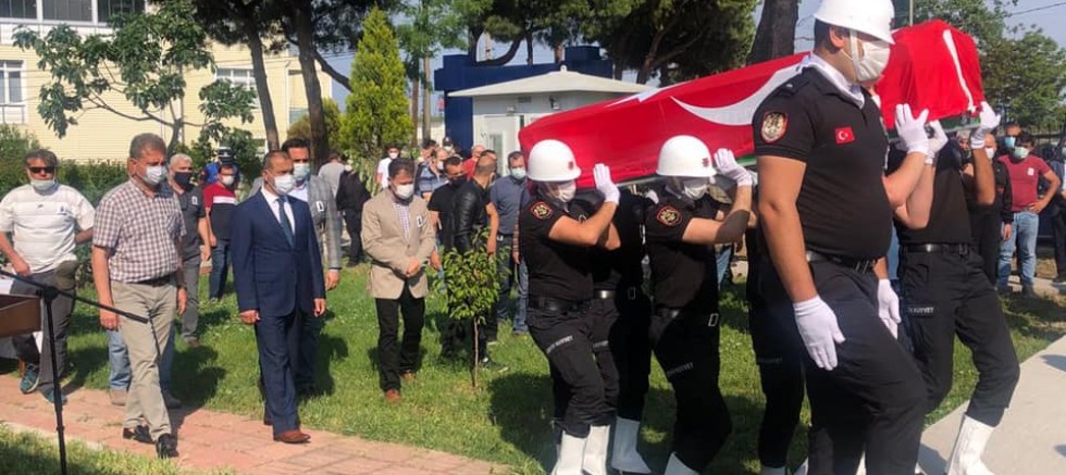 Polis Memuru Son Yolculuğuna Uğurlandı