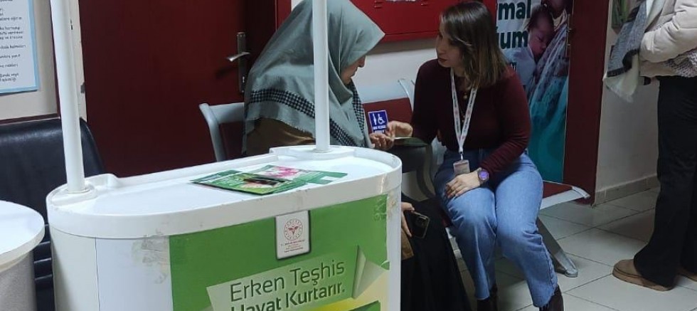 Rahim Ağzı Kanseri Taraması İçin Stant Kuruldu